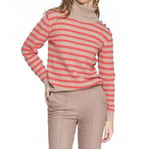 NEW VILAGALLO jr c/vuel sweater in beige/red